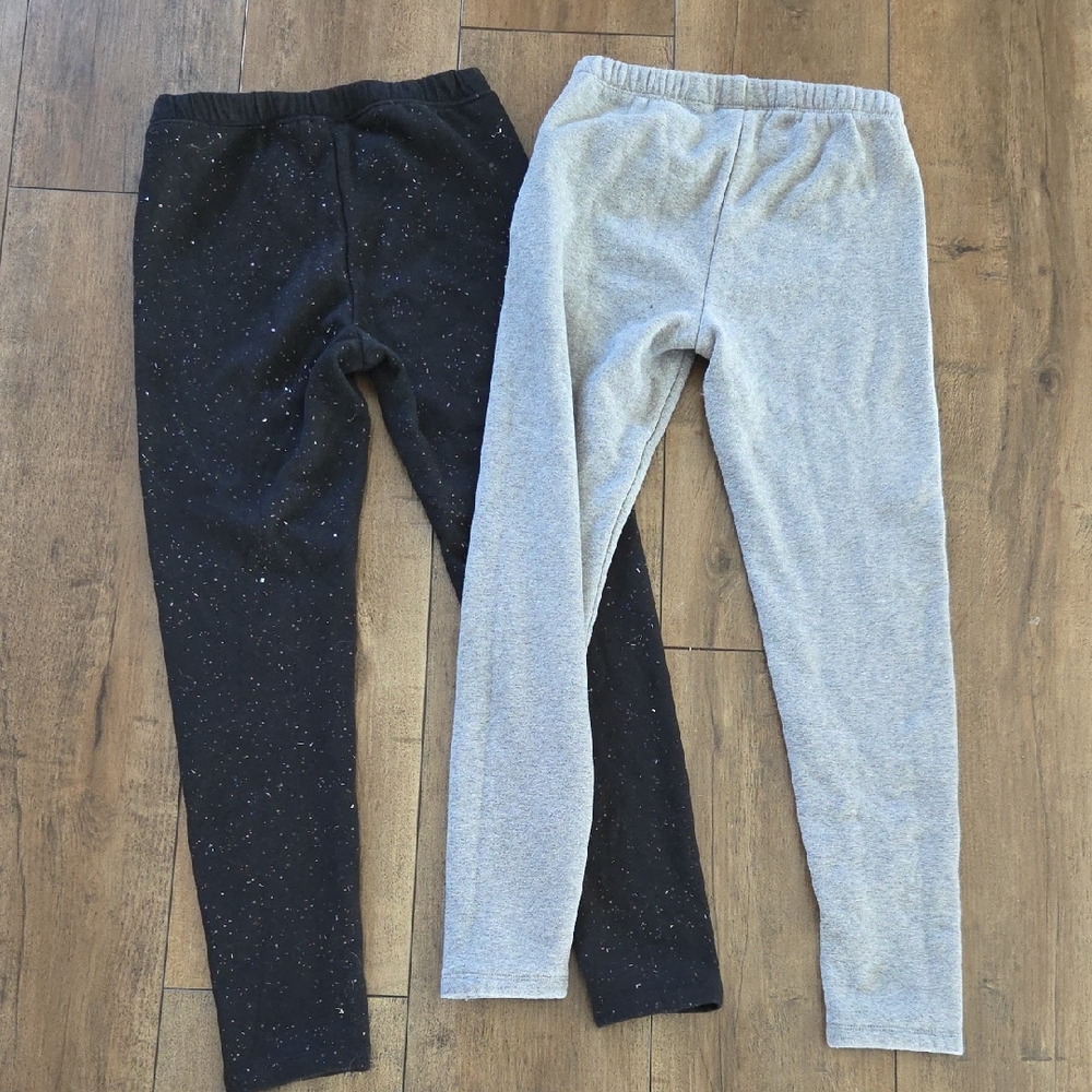 Kids Black and Gray Leggings